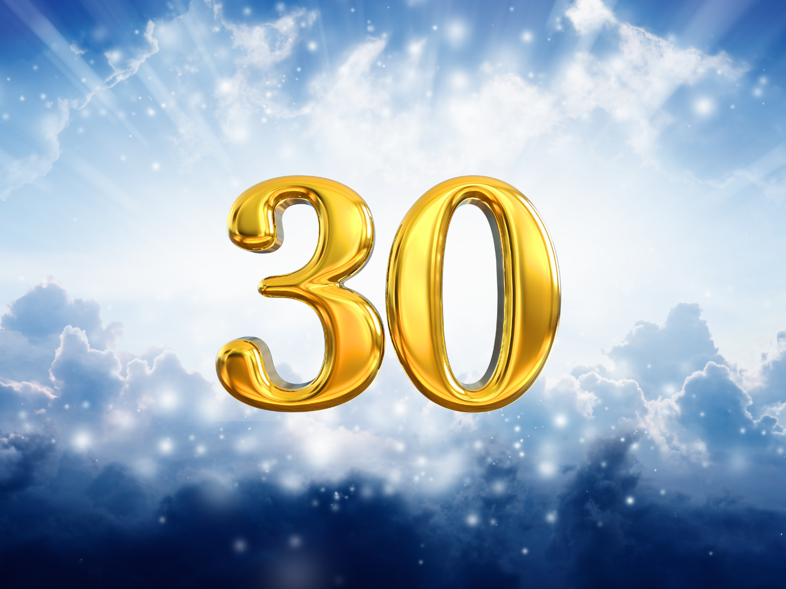 天使とアセンデッドマスターの声を受け取る数字『30』の神聖なメッセージ